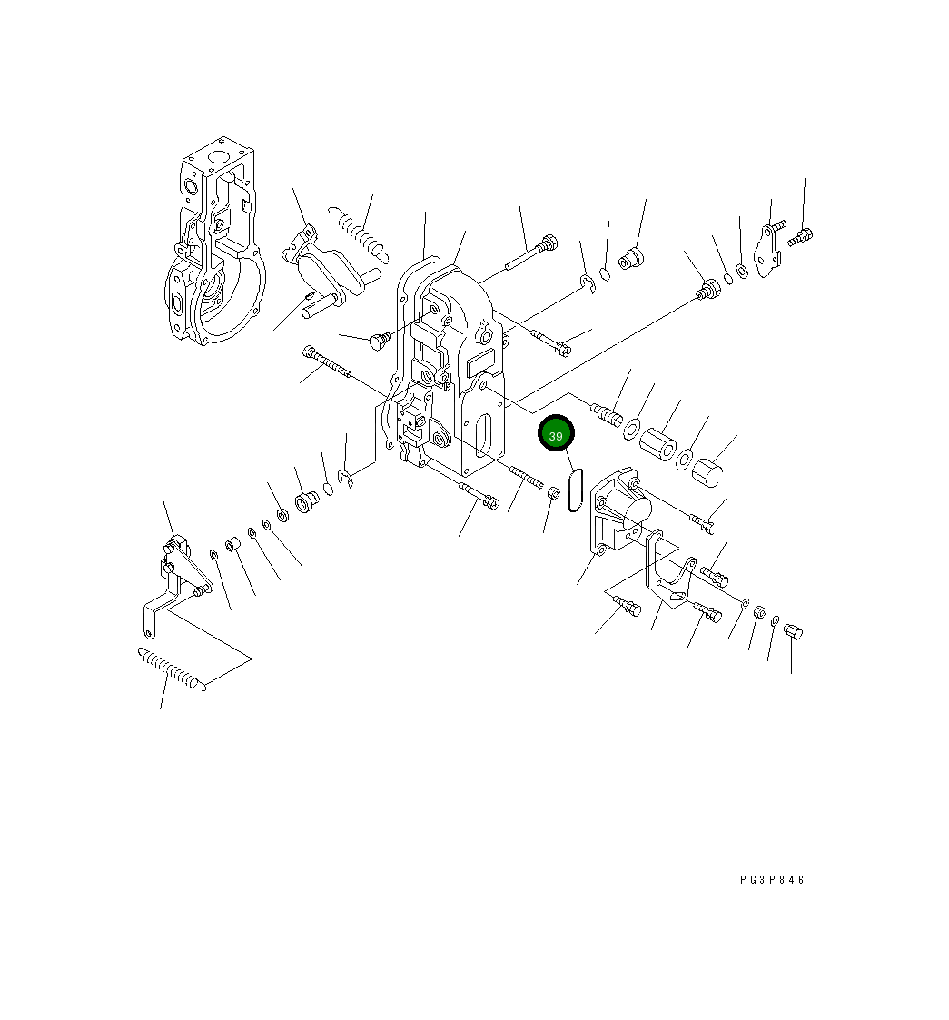Кольцо уплотнительное (O-Ring) DK029635-2020 Komatsu