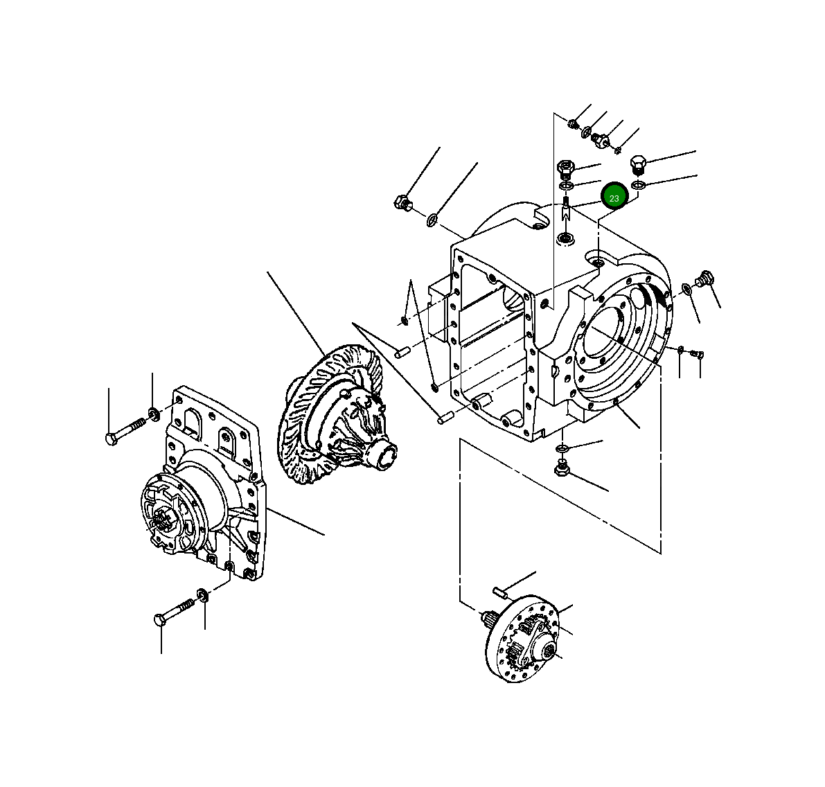 Кольцо уплотнительное (O-Ring) 1439 242 H1 Komatsu