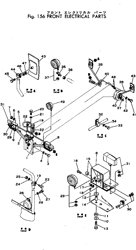 Болт 01010-30823 Komatsu