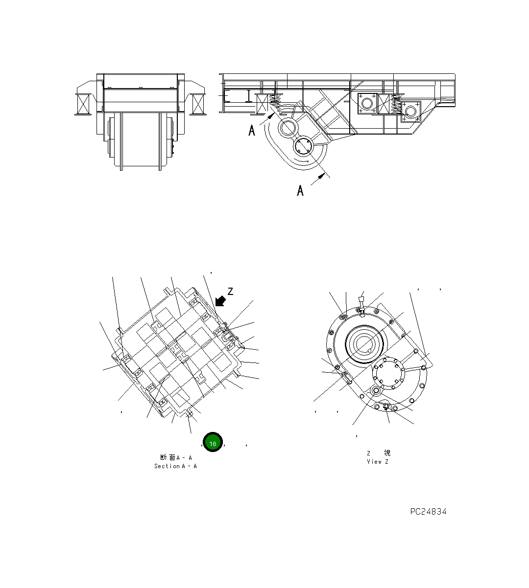 Болт KNKFV10162 Komatsu