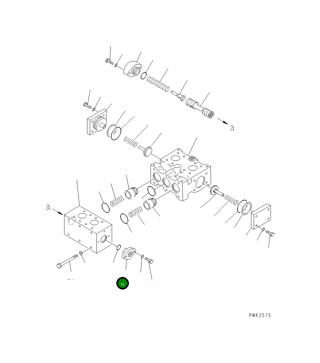Крышка 426-875-1340 Komatsu