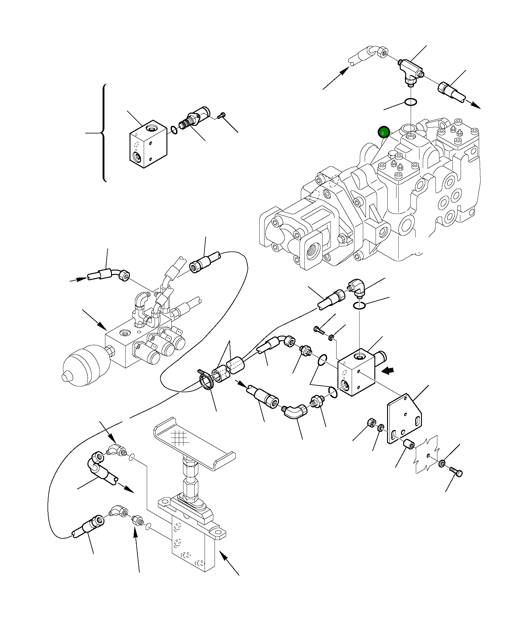 Кольцо уплотнительное (O-Ring) 85505111 Komatsu