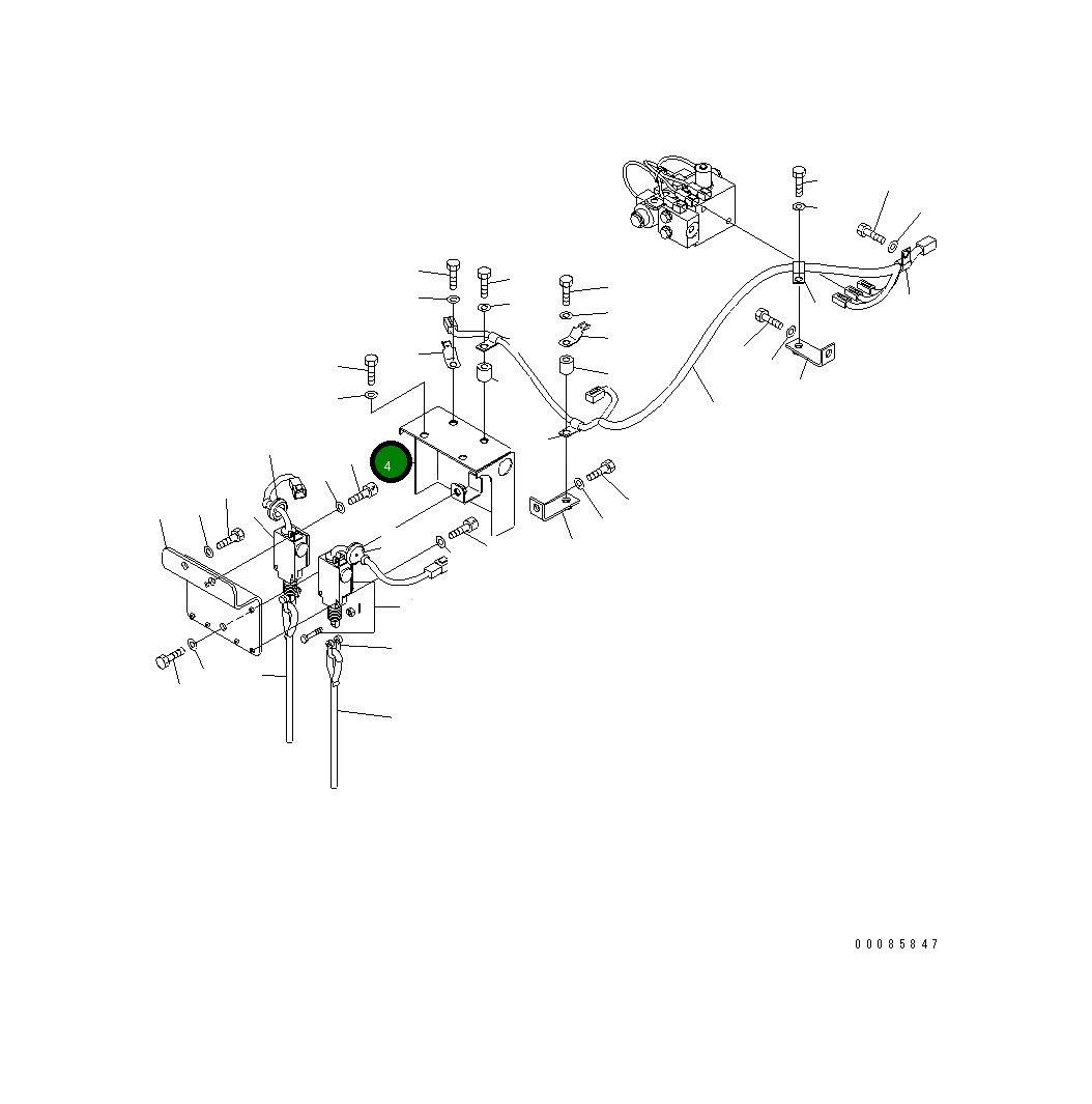 Крышка 21T-06-35321 Komatsu