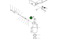 Кольцо уплотнительное (O-Ring) 20G-61-K2480 Komatsu