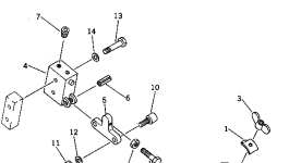 Болт 382-598796-1 Komatsu