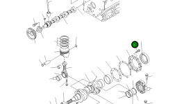 Болт KT01023-50622 Komatsu