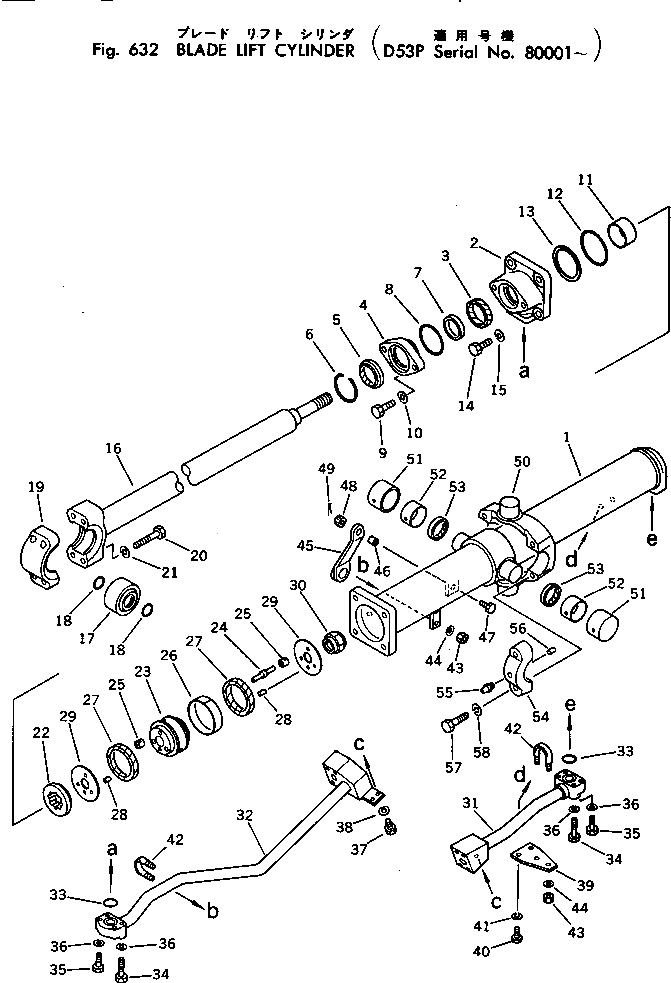 Болт 01012-31035  Komatsu