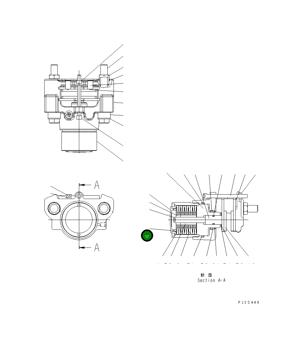 Кольцо уплотнительное (O-Ring) 23B-32-31570 Komatsu