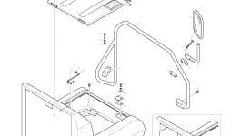 Крышка 621-02011 Komatsu