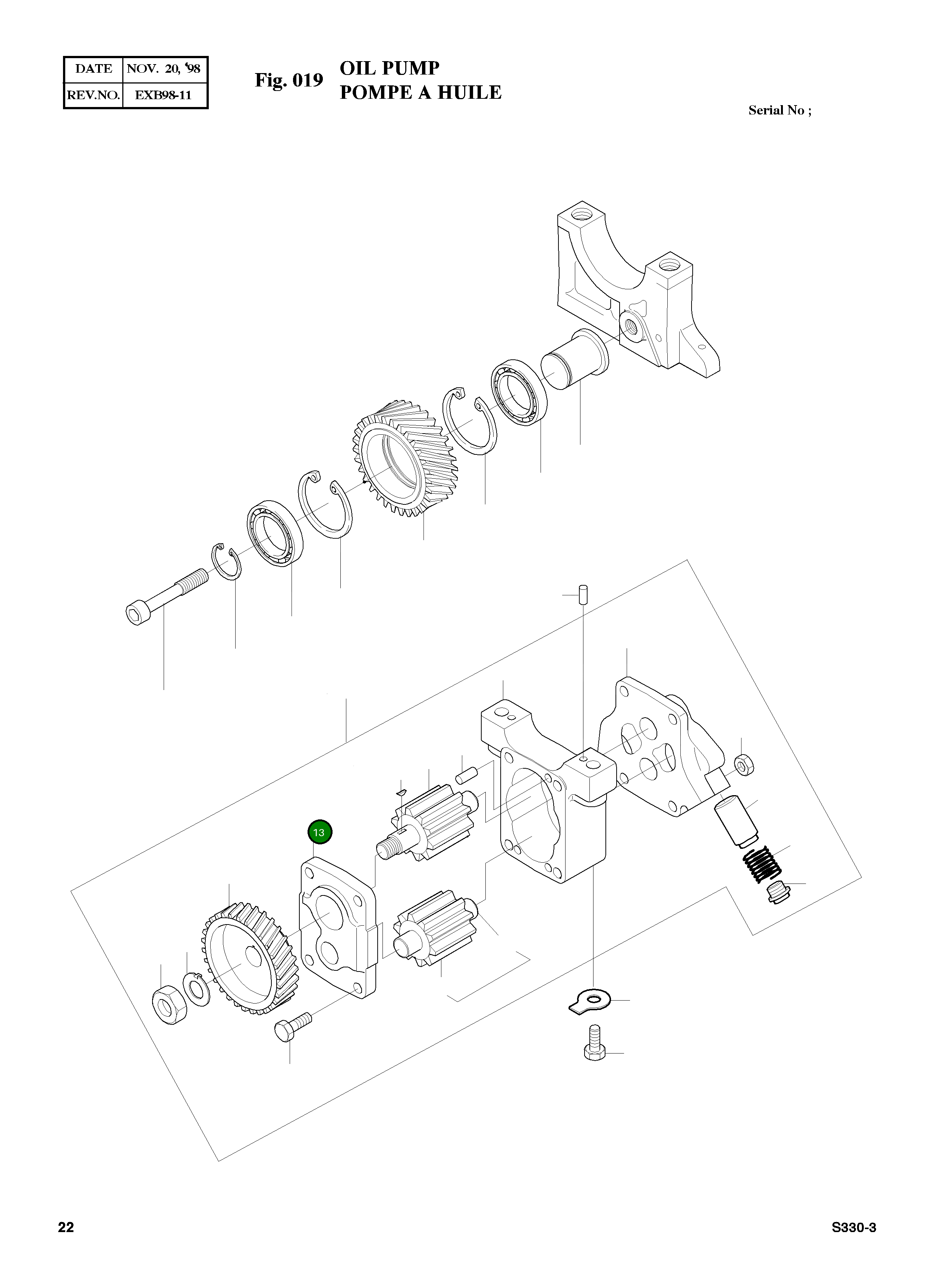 Крышка 65.05103-0064 Komatsu