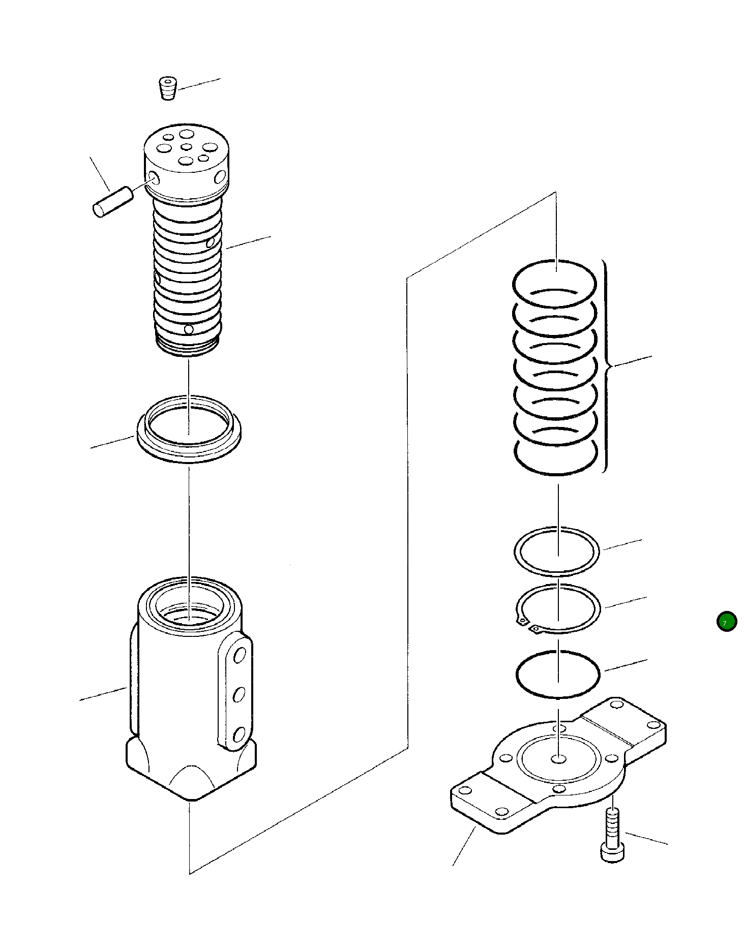 Кольцо 200150620 Komatsu