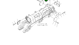 Крышка 198-50-51461 Komatsu