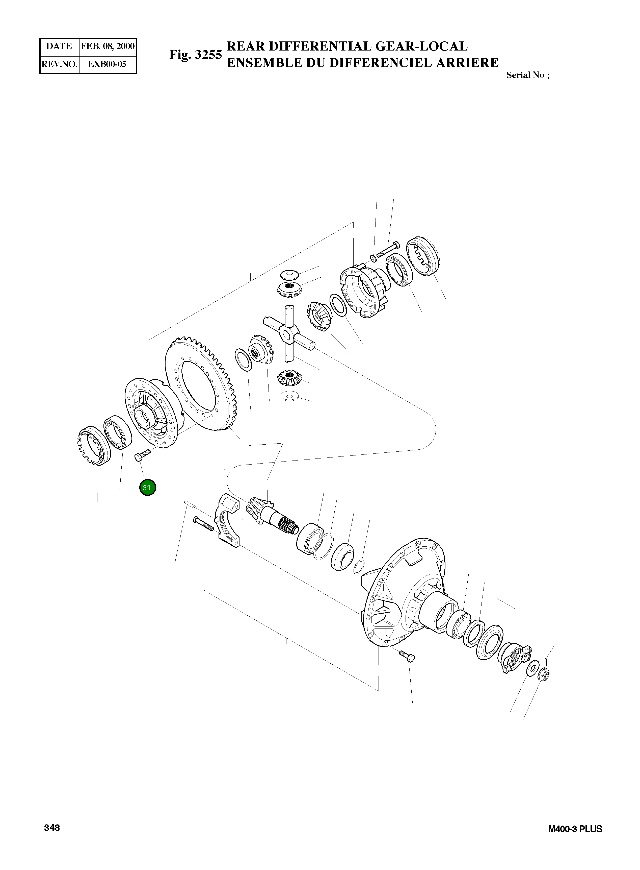 Болт 4120-7057 Komatsu