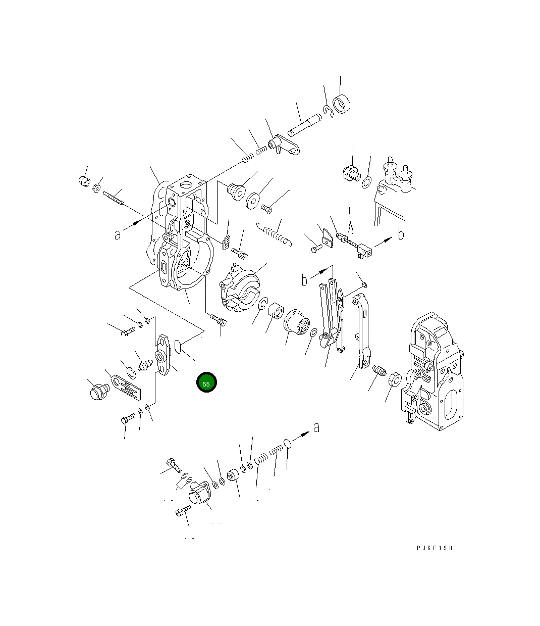 Кольцо уплотнительное (O-Ring) DK154621-3200 Komatsu