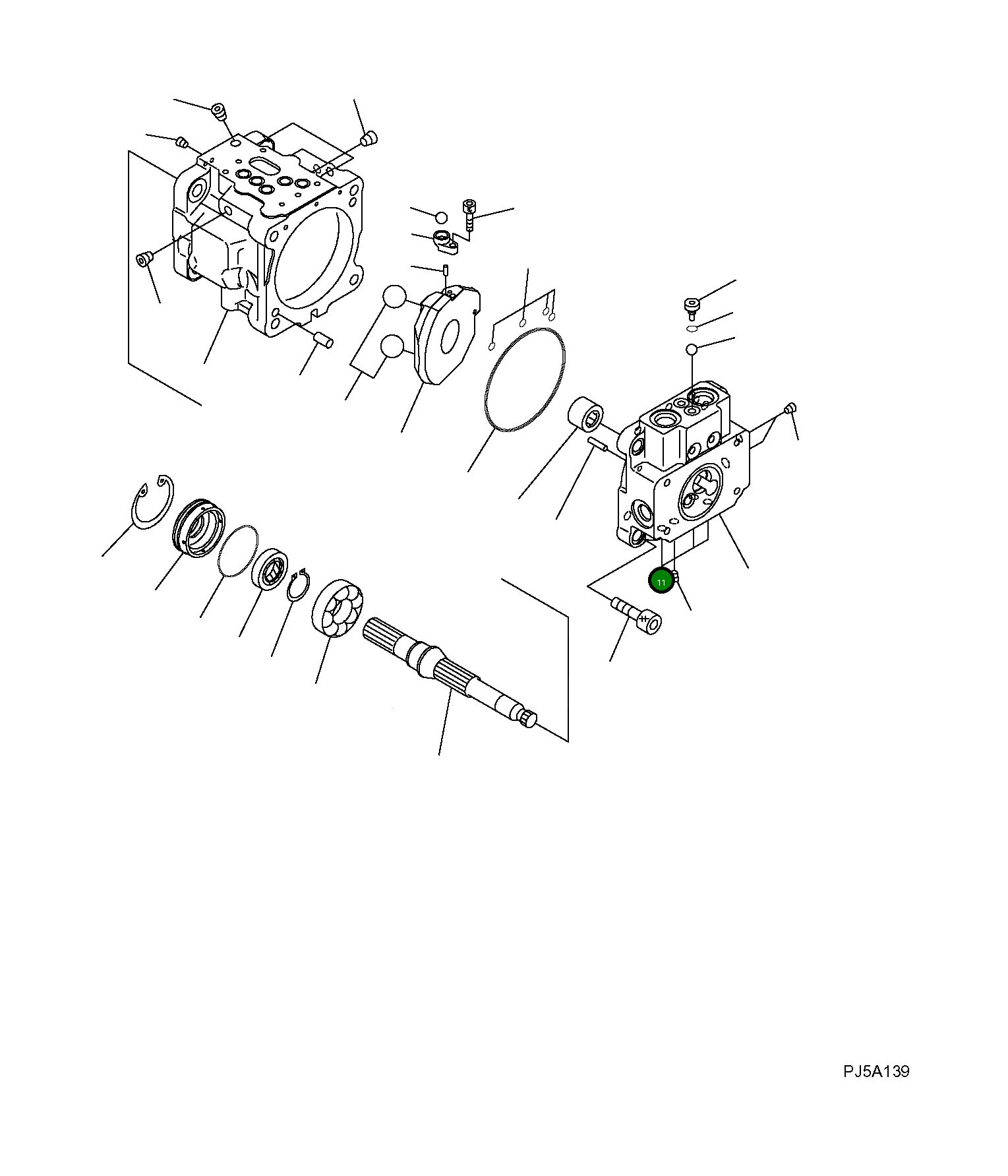 Кольцо уплотнительное (O-Ring)  07000-11006  Komatsu
