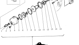Кольцо уплотнительное (O-Ring) BW053578  Komatsu