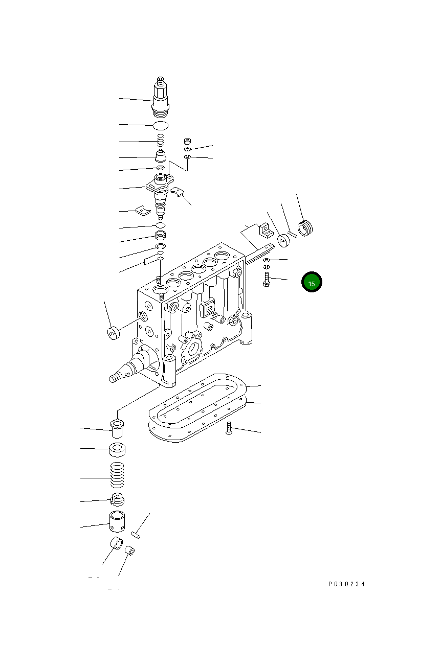 Болт ND949044-3200 Komatsu
