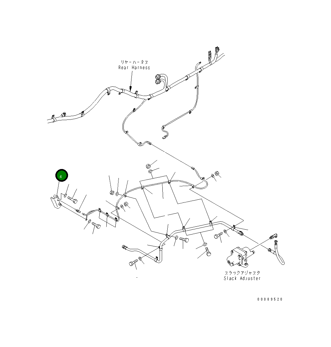 Крышка 427-S05-6431 Komatsu