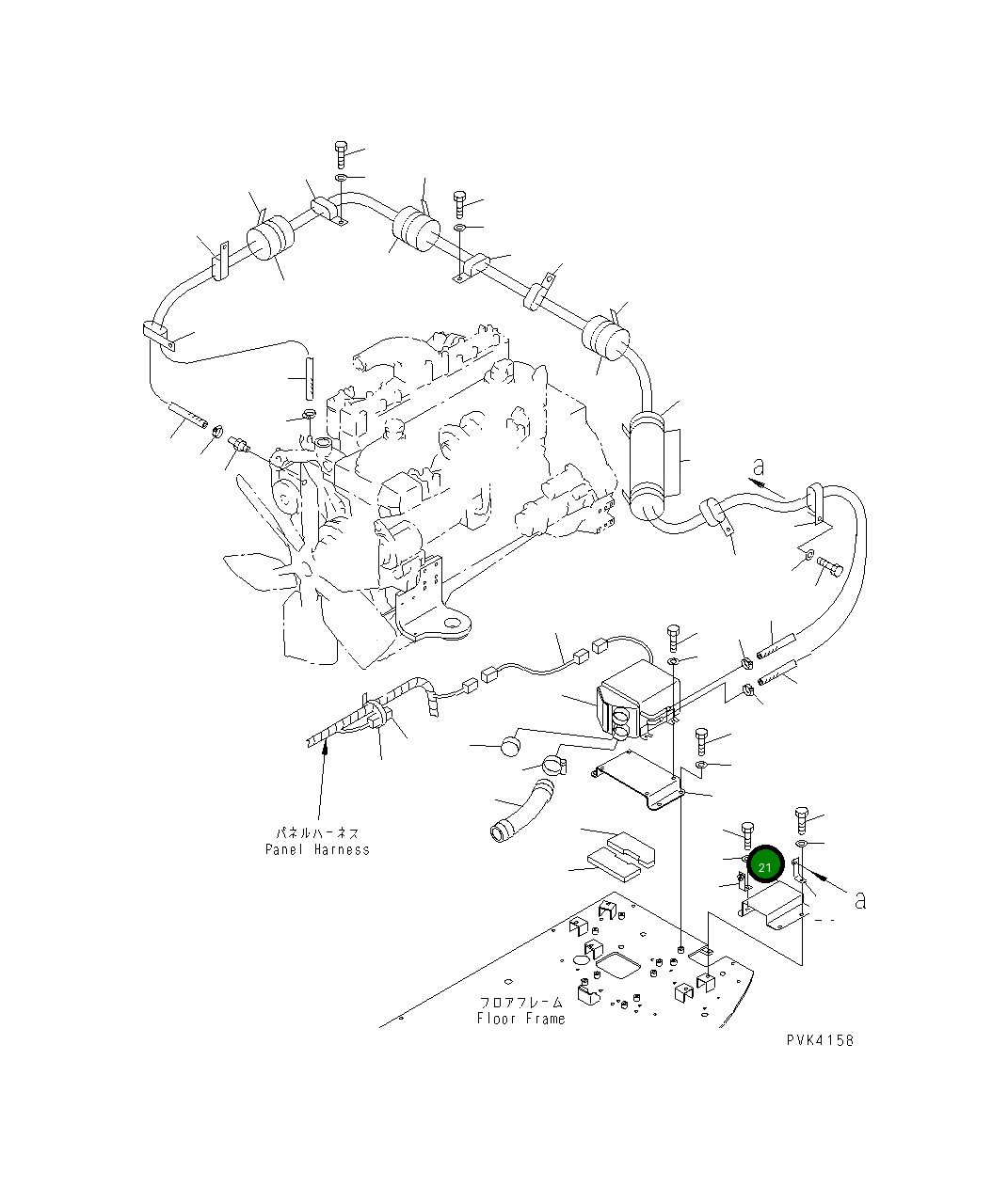 Крышка 14S-977-1140 Komatsu