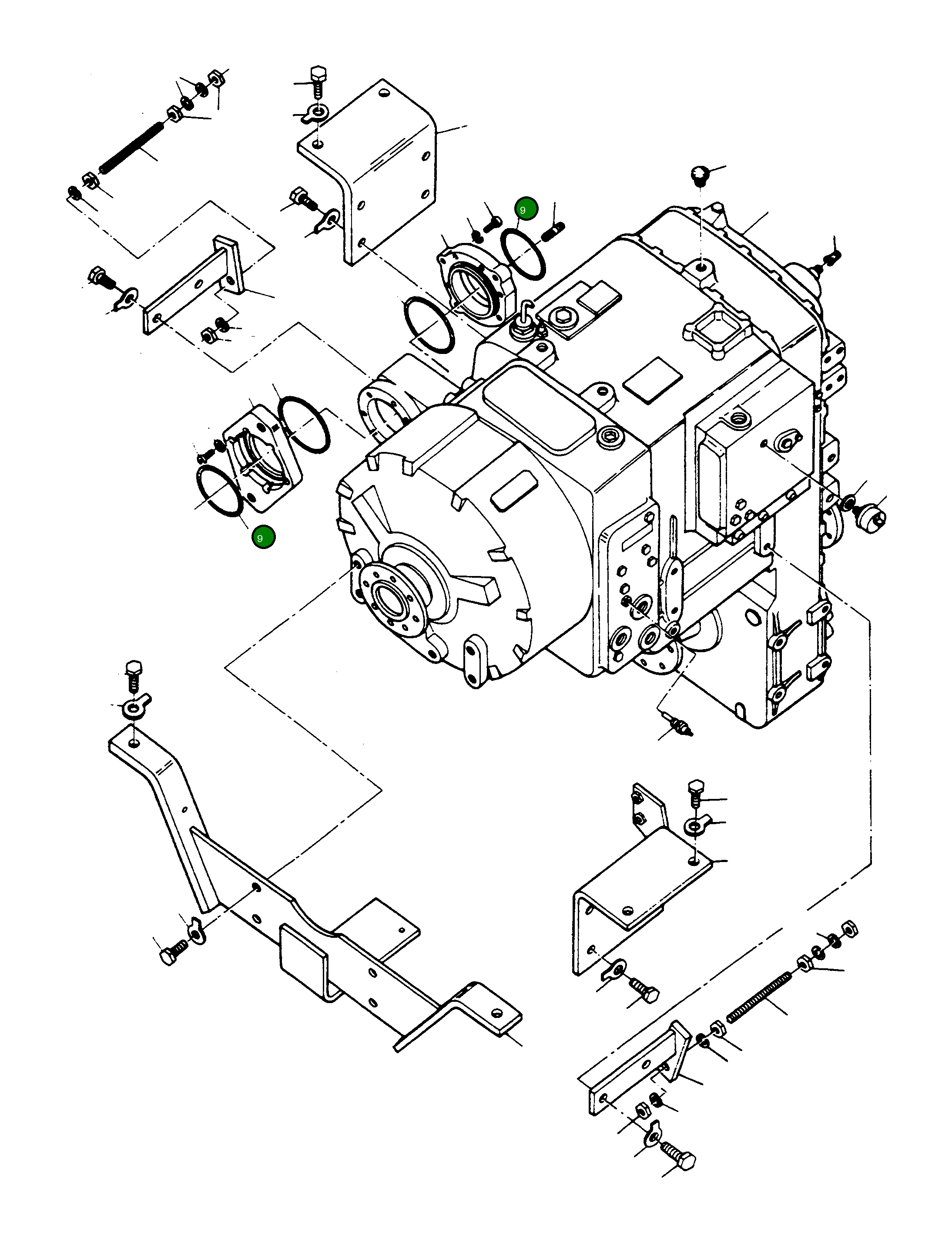 Кольцо уплотнительное (O-Ring) 1444808X1 Komatsu