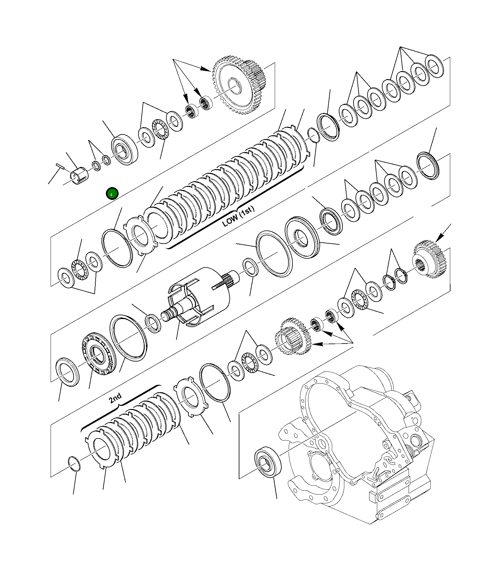 Кольцо CK0230416 Komatsu