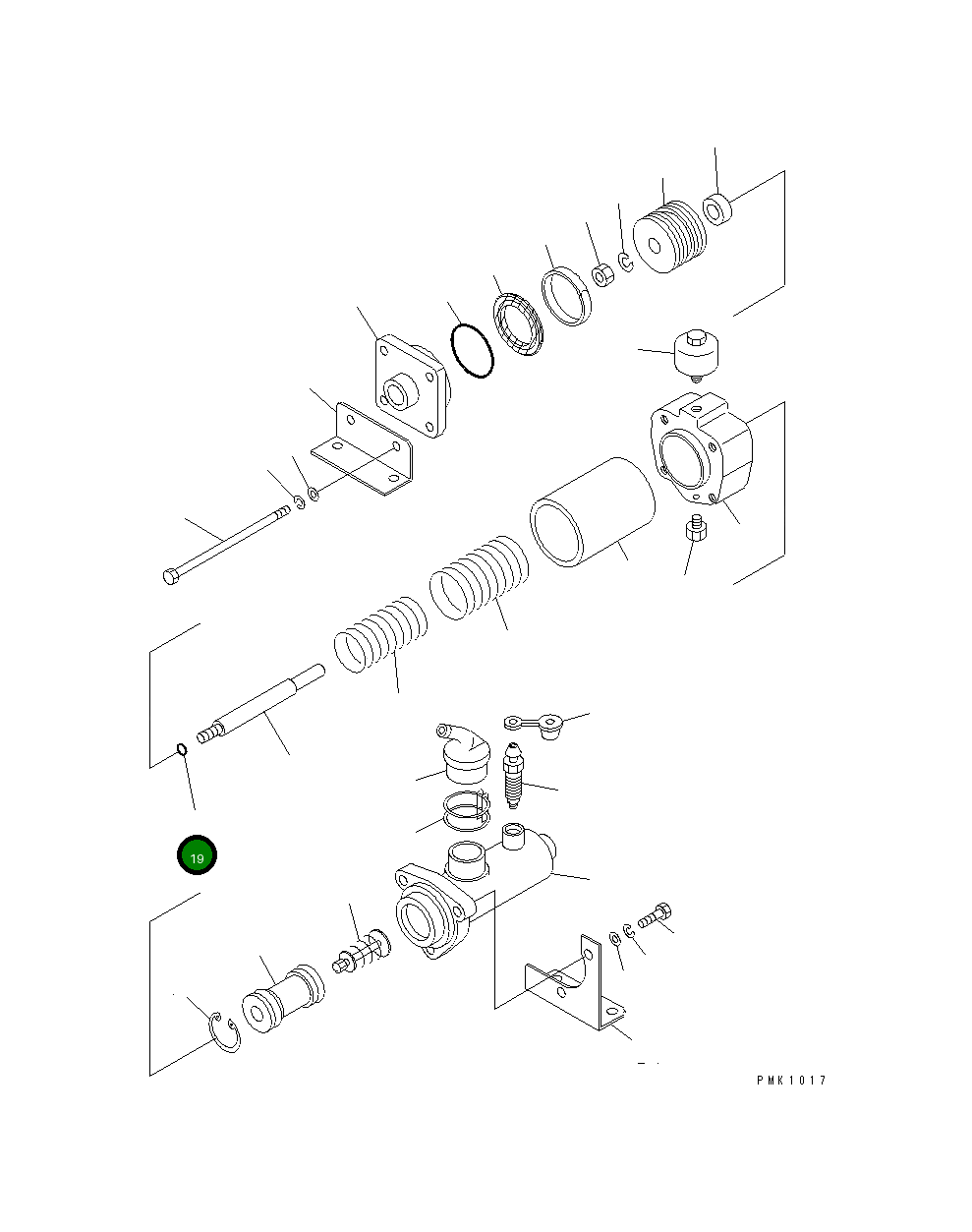 Кольцо уплотнительное (O-Ring) MY591-0819-30 Komatsu