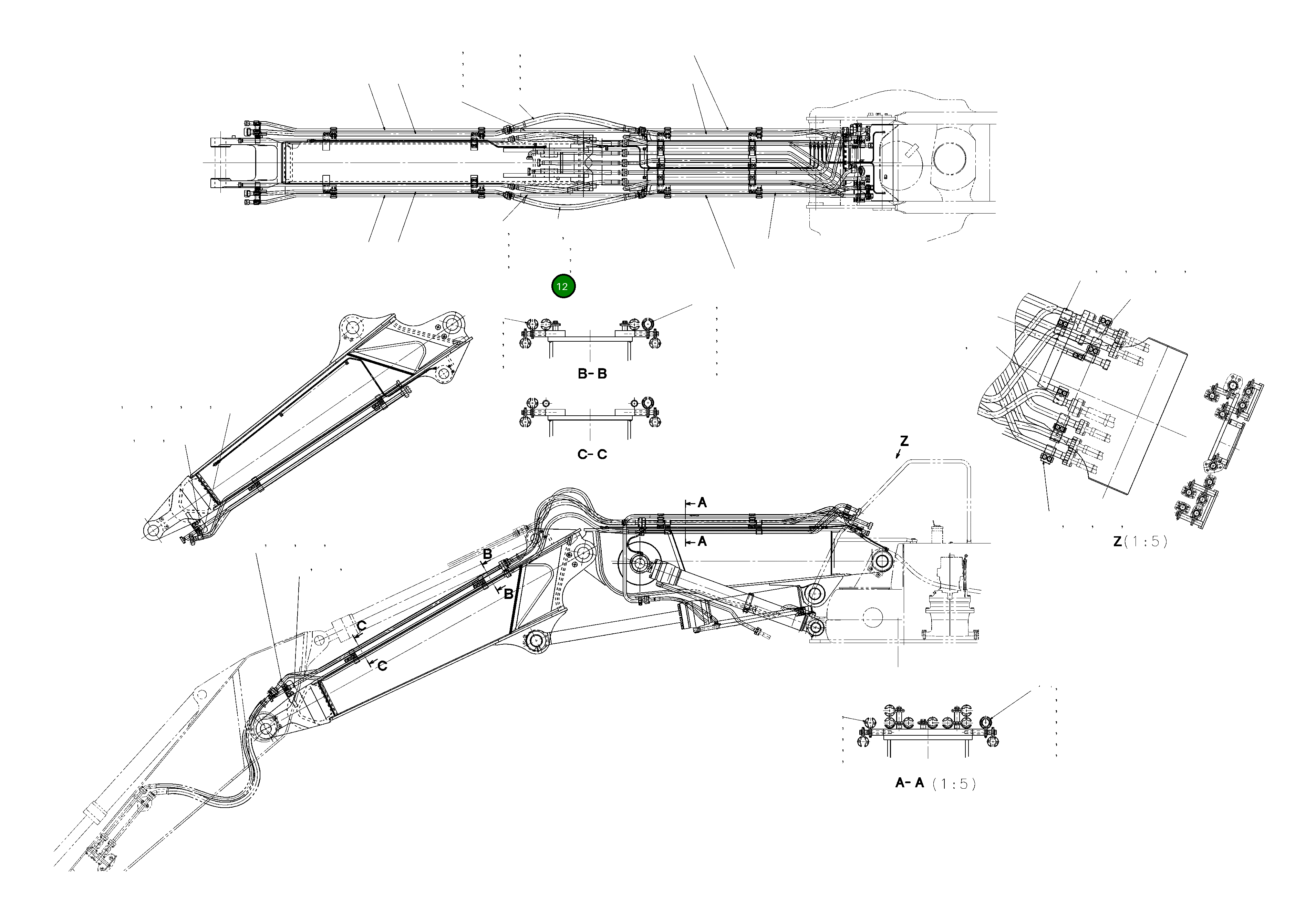 Болт 0101081245 Komatsu