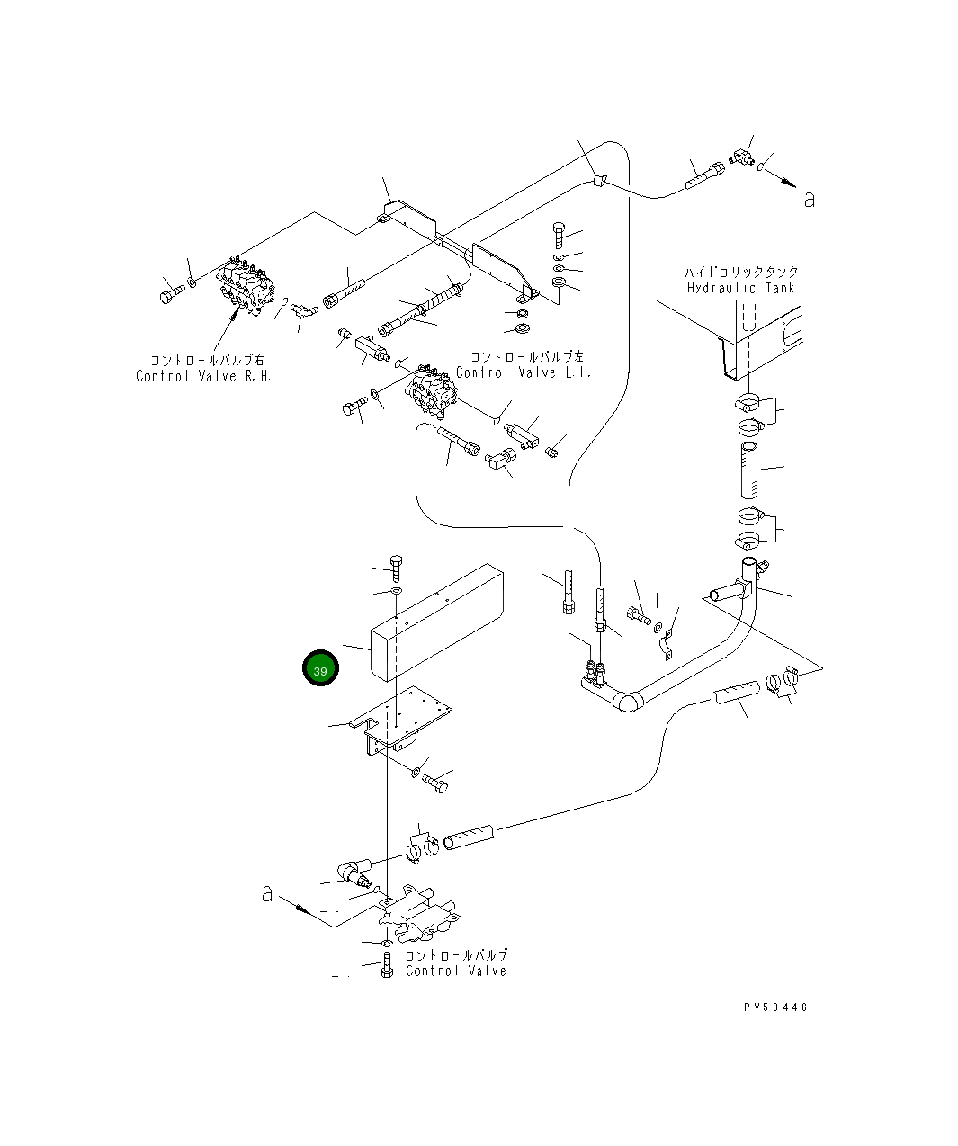Крышка 234-60-69940  Komatsu