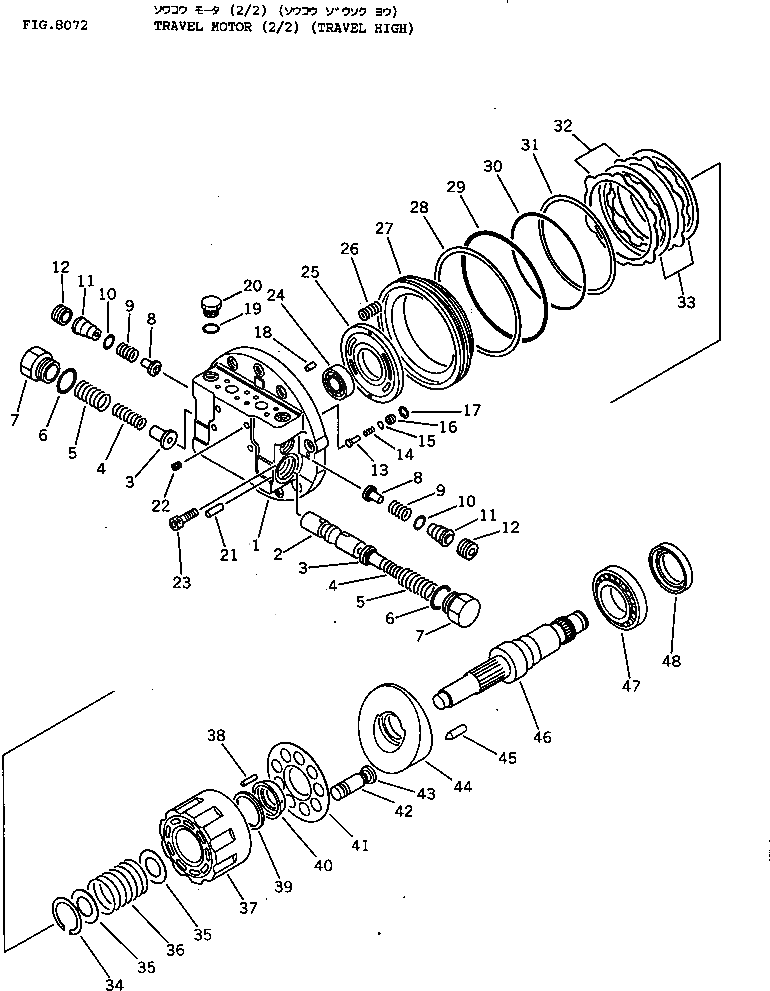 Крышка 205-54-71142 Komatsu