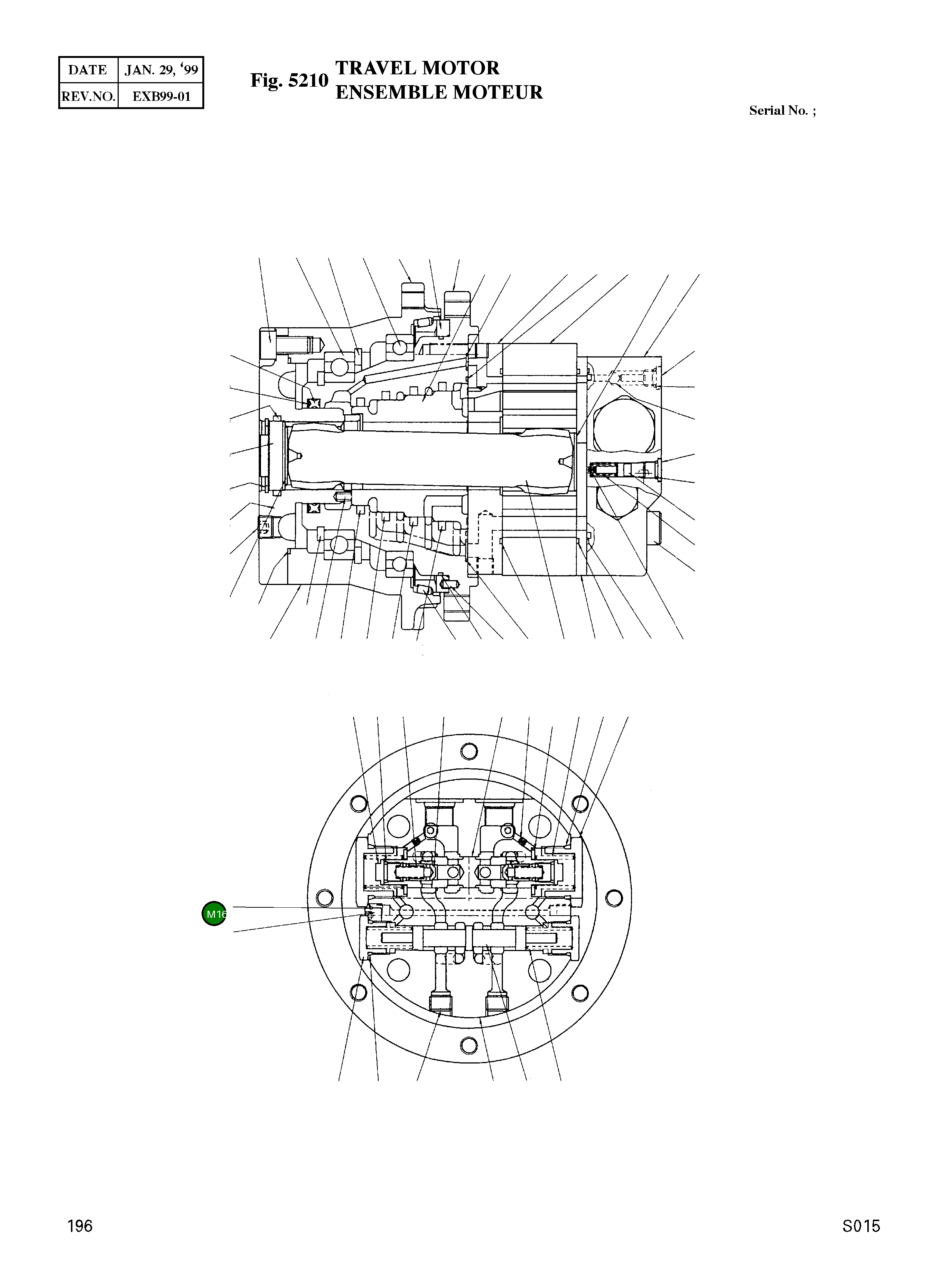 Кольцо уплотнительное (O-Ring) DW0002B-008 Komatsu