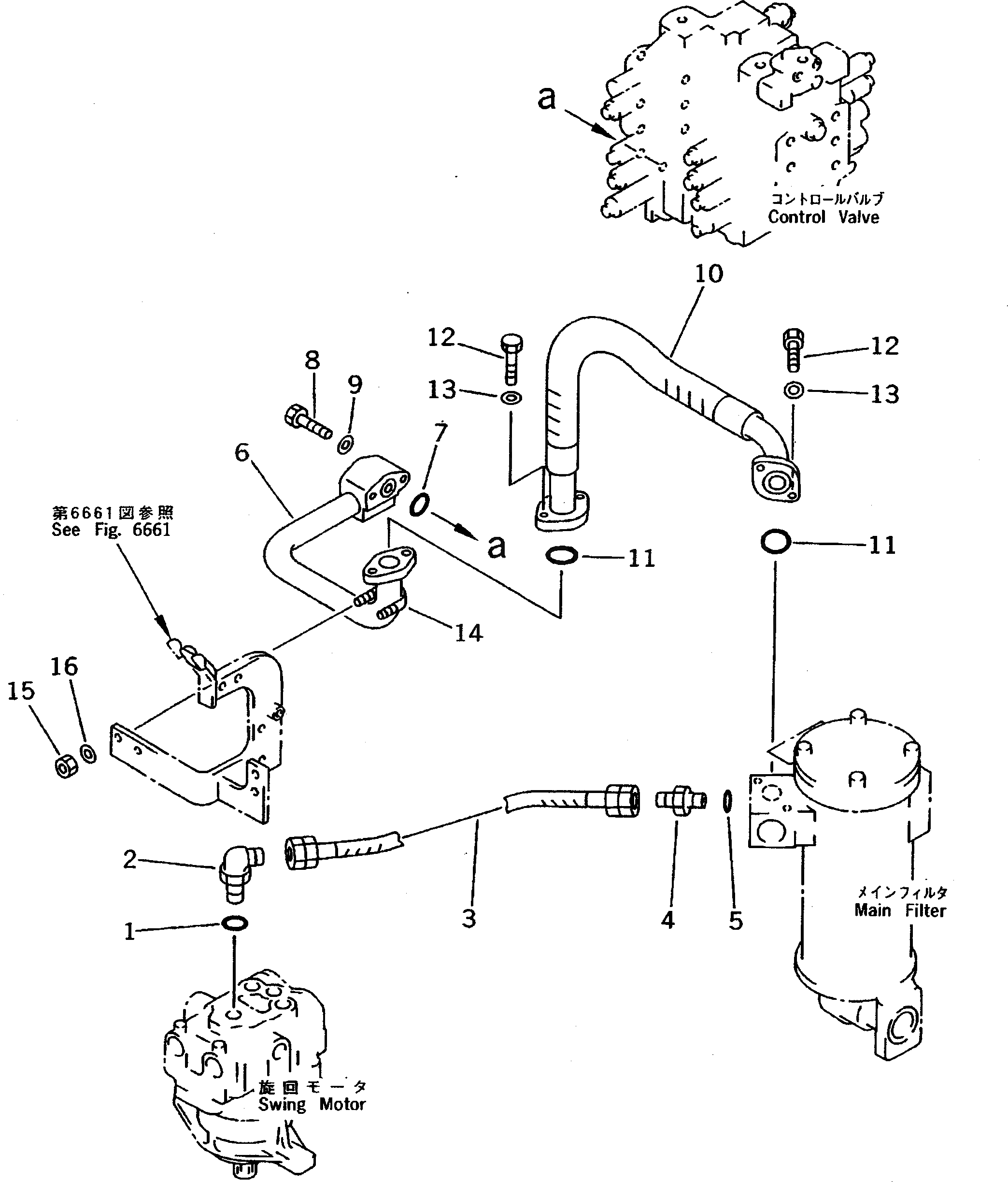 Болт 01010-51085 Komatsu