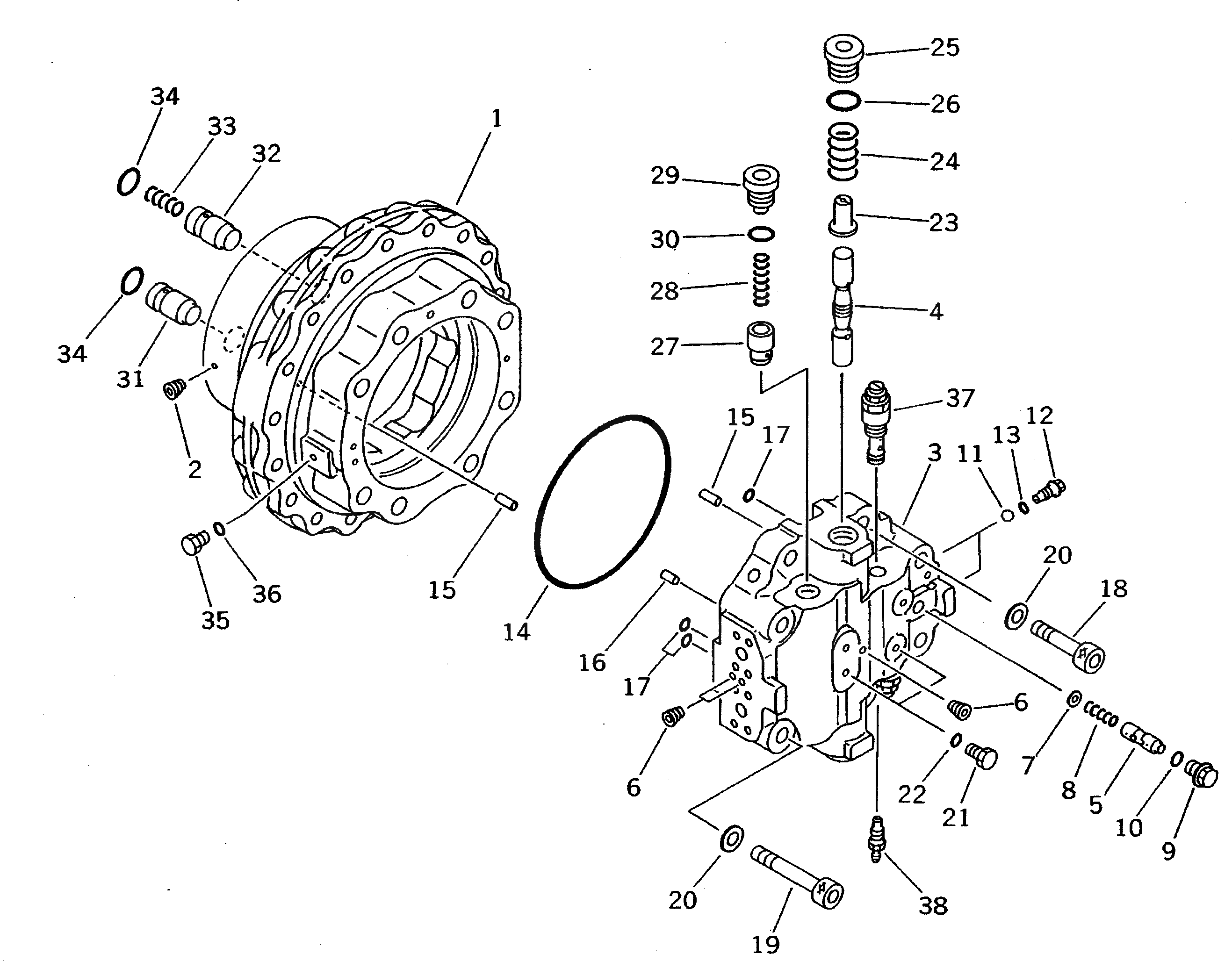 Кольцо уплотнительное (O-Ring) 07000-12012  Komatsu