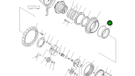 Кольцо уплотнительное (O-Ring) 207-27-63240 Komatsu