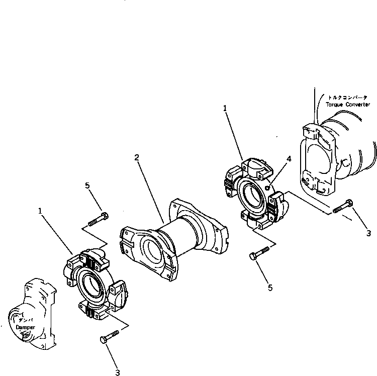 Болт 01050-51475 Komatsu