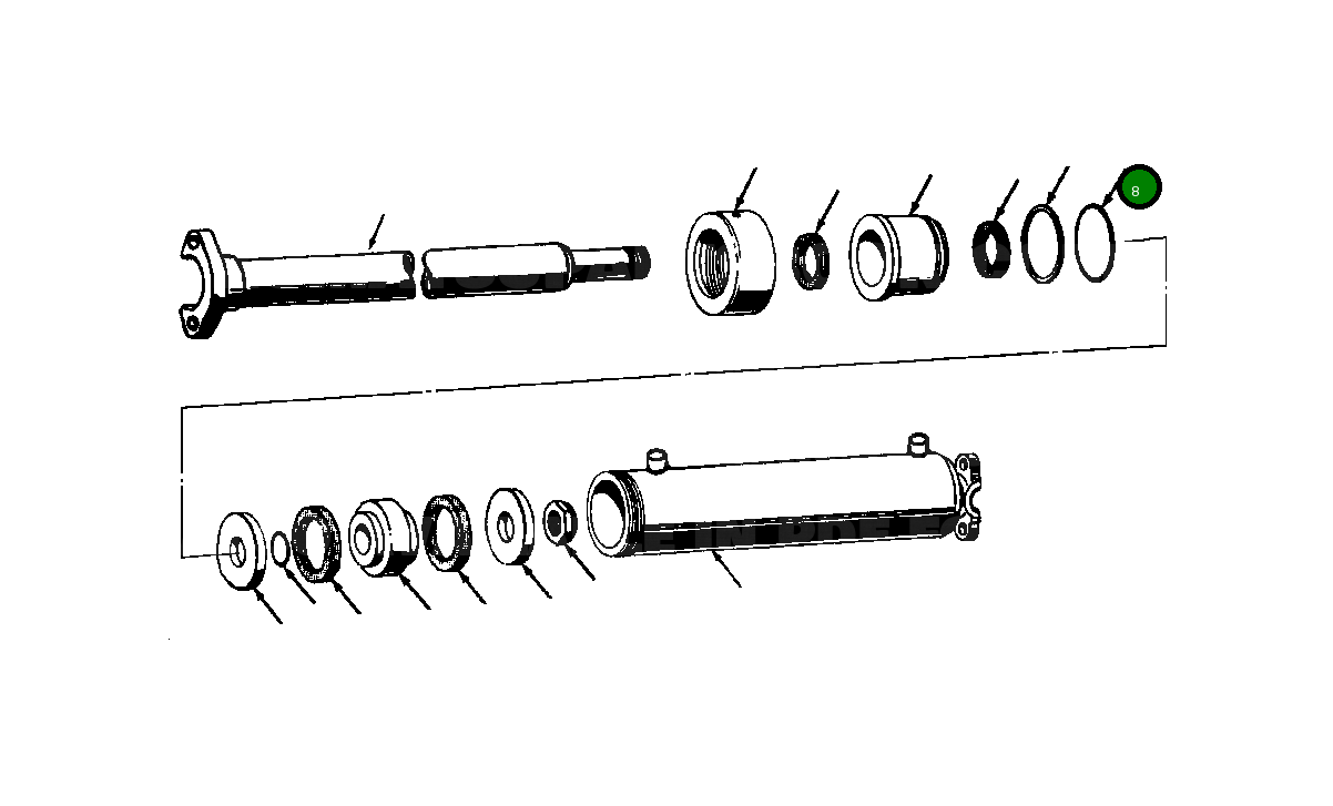 Кольцо уплотнительное (O-Ring) 65 984 Komatsu