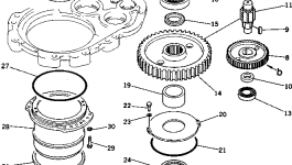 Шестерня 208-26-11311 Komatsu
