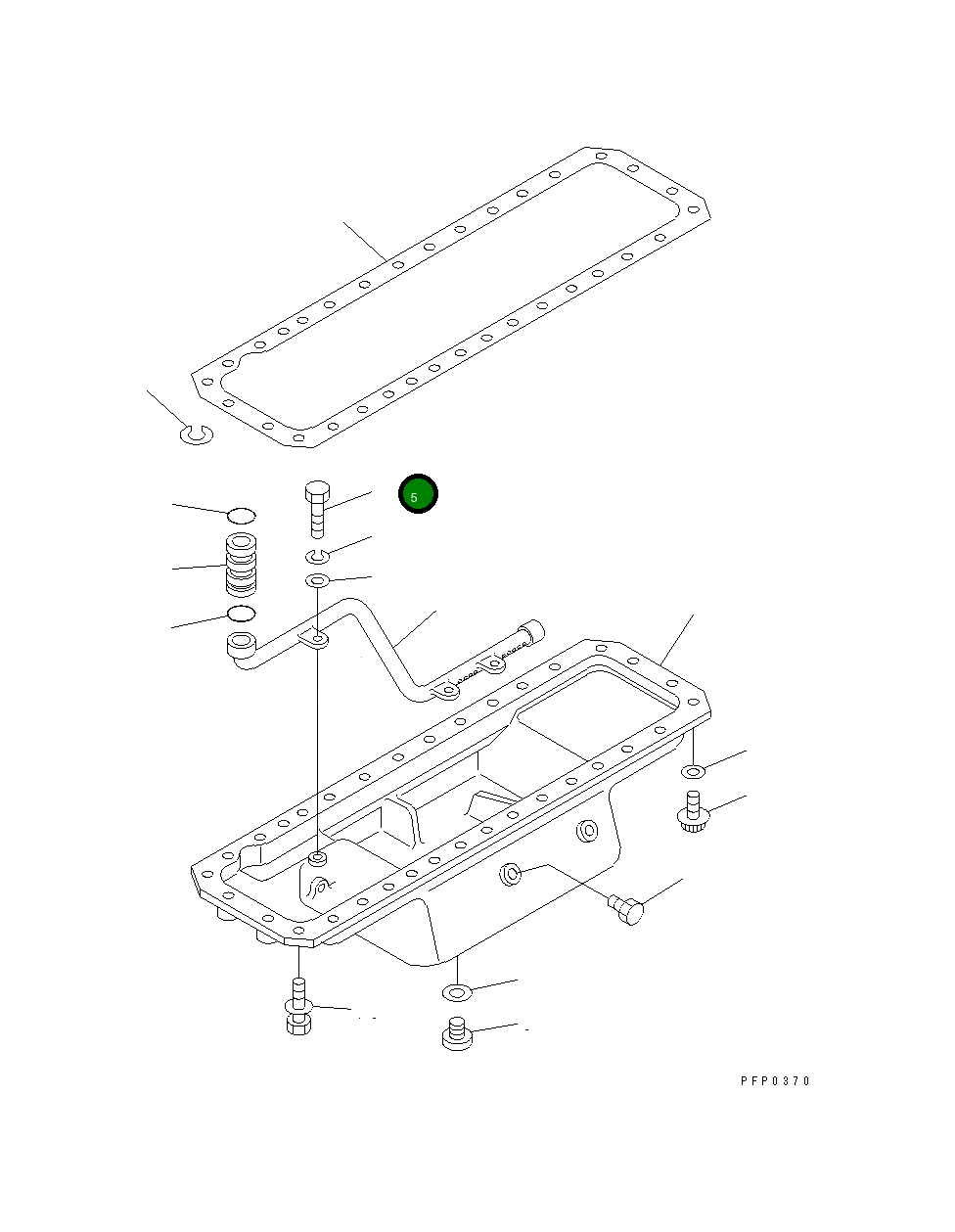 Болт CU3019998 Komatsu