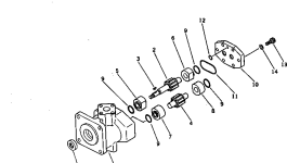 Кольцо уплотнительное (O-Ring) YM24341-000480 Komatsu