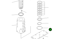 Кольцо уплотнительное (O-Ring) 703-04-98120 Komatsu