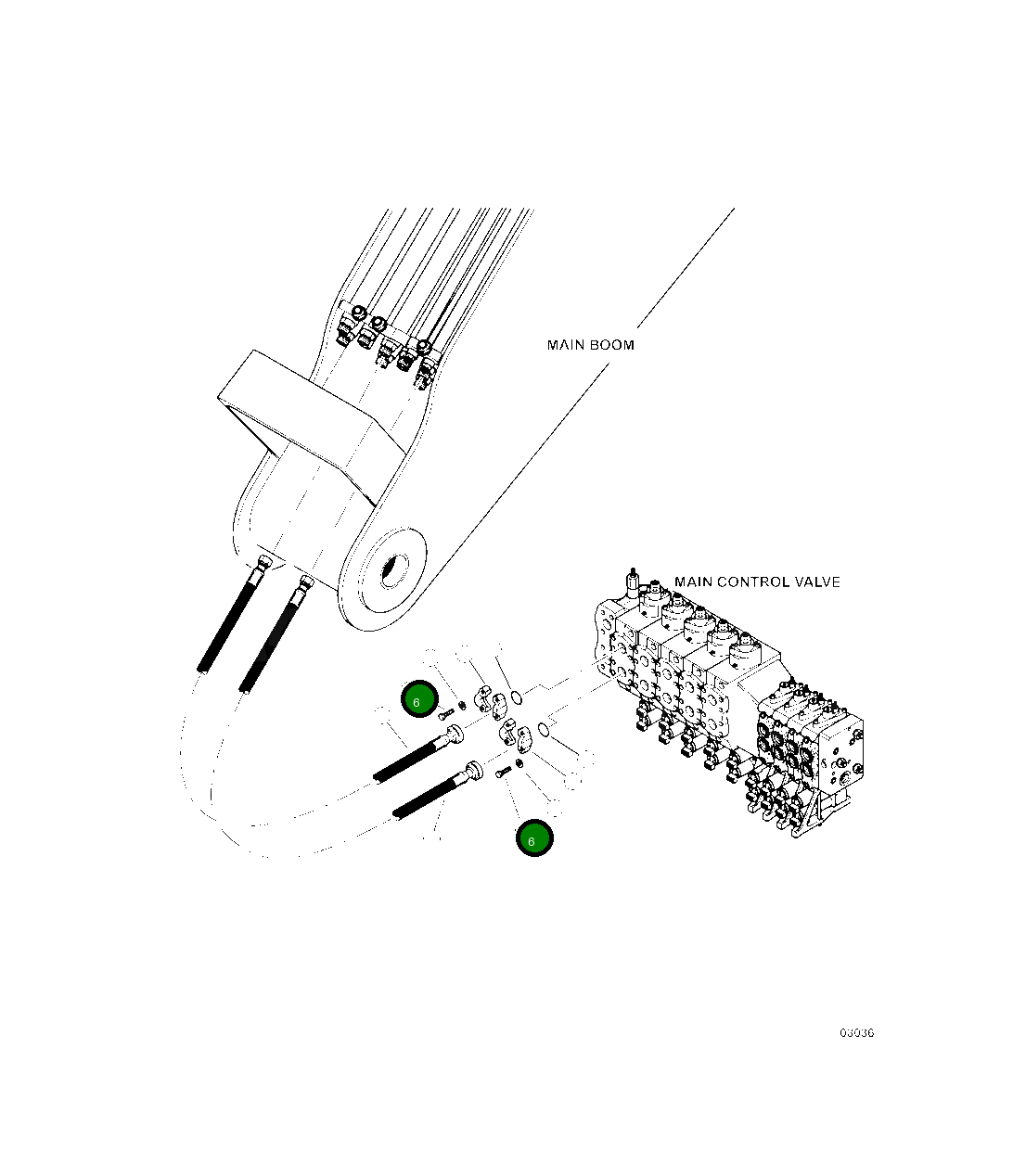 Болт 16116 Komatsu