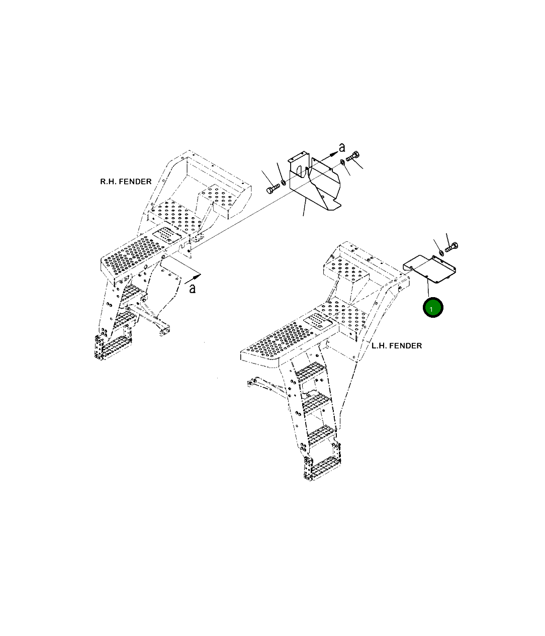 Крышка 423-54-54930  Komatsu