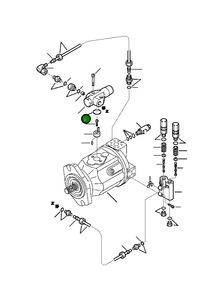Кольцо уплотнительное (O-Ring) 840225230 Komatsu