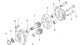 Корпус 07425-71020 Komatsu