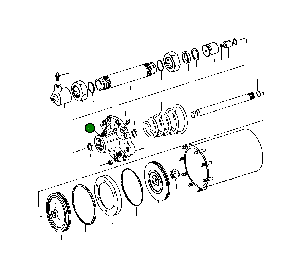 Кольцо уплотнительное (O-Ring) 1151 064 C1 Komatsu