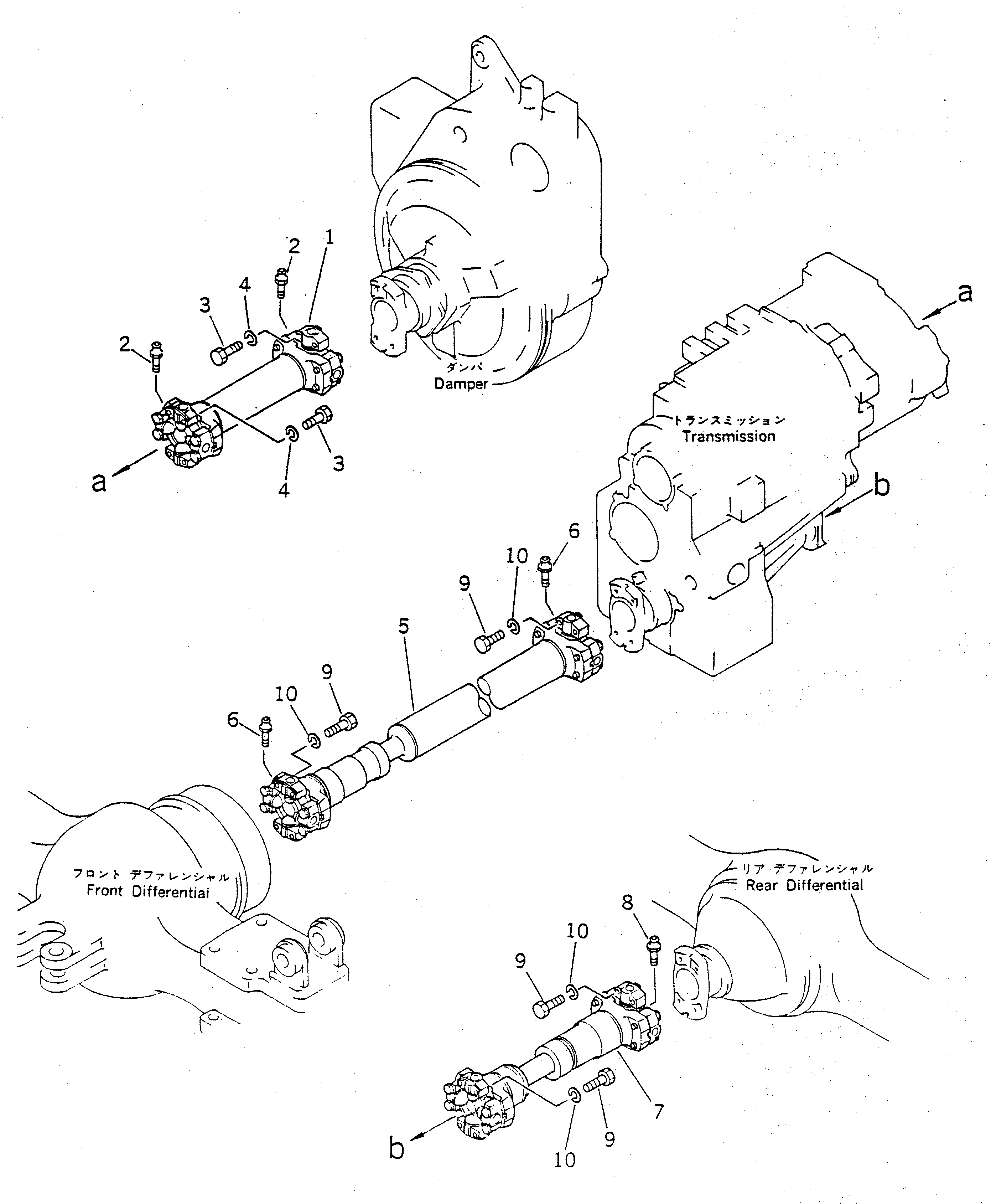 Болт 22W-20-11210  Komatsu