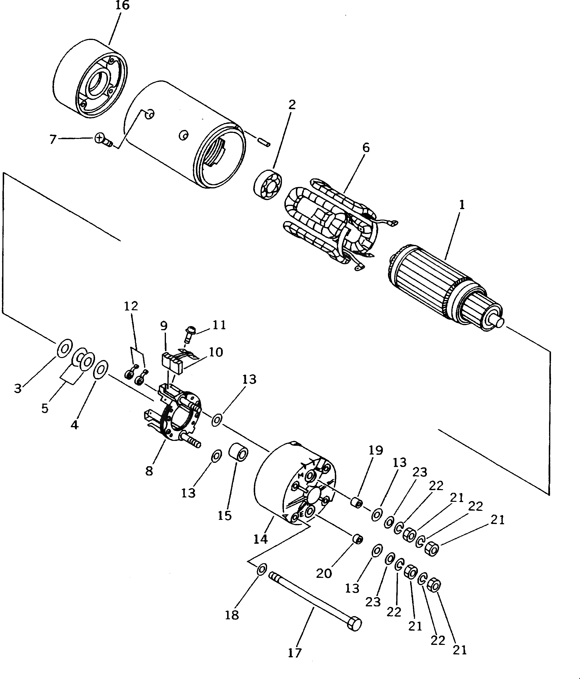 Болт KD0-09001-4260 Komatsu