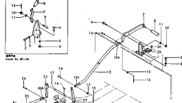 Ручка GD371E712 Komatsu