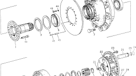 Гайка BW153133 Komatsu