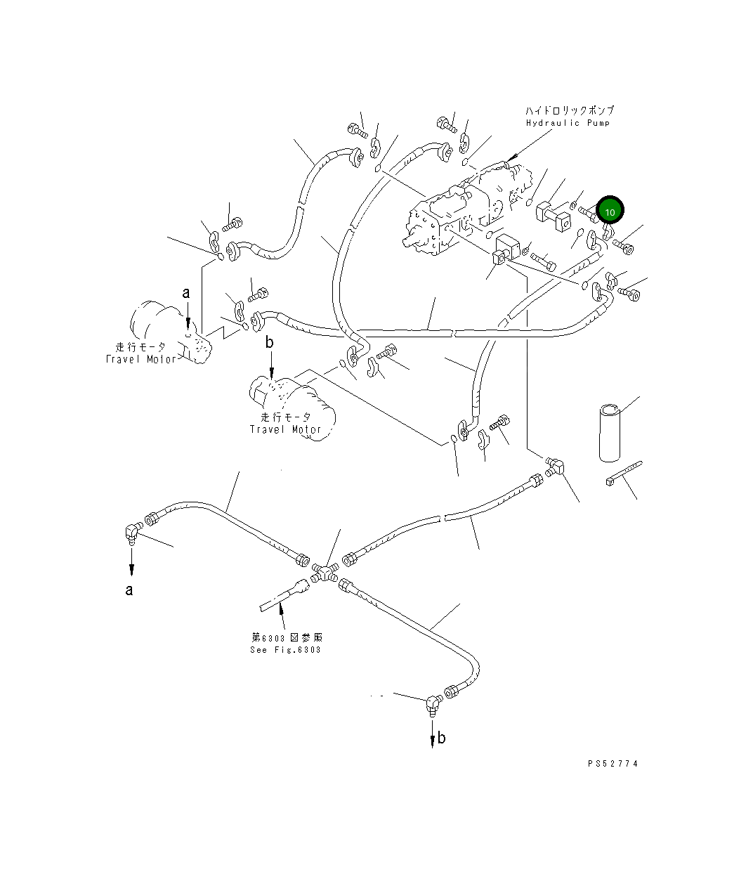 Болт 02010-60664 Komatsu