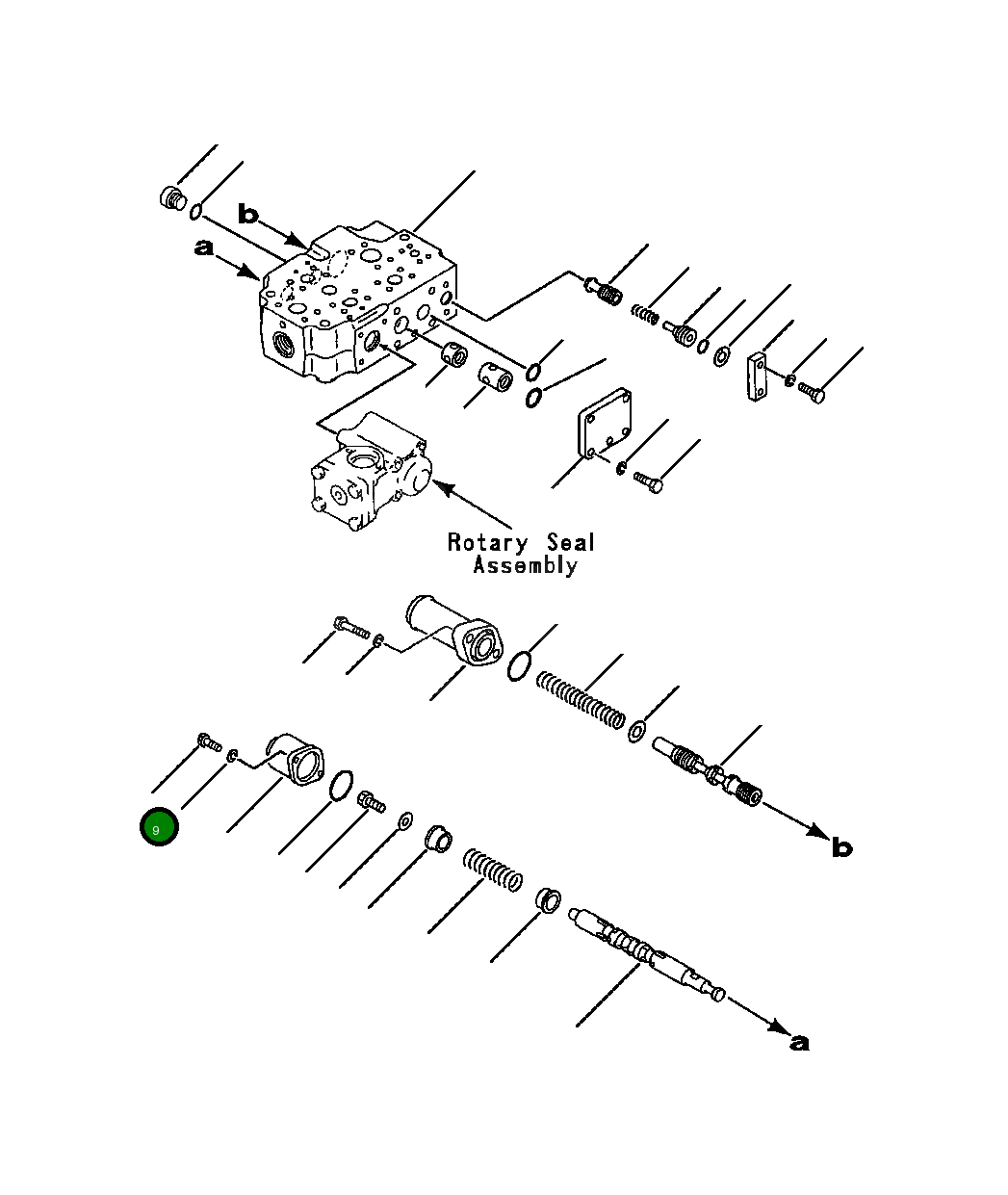 Болт 702-23-21280  Komatsu